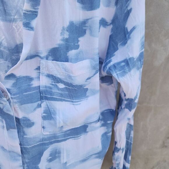 Anthropologie cloth&stone printed classic button down - Picture 8 of 10